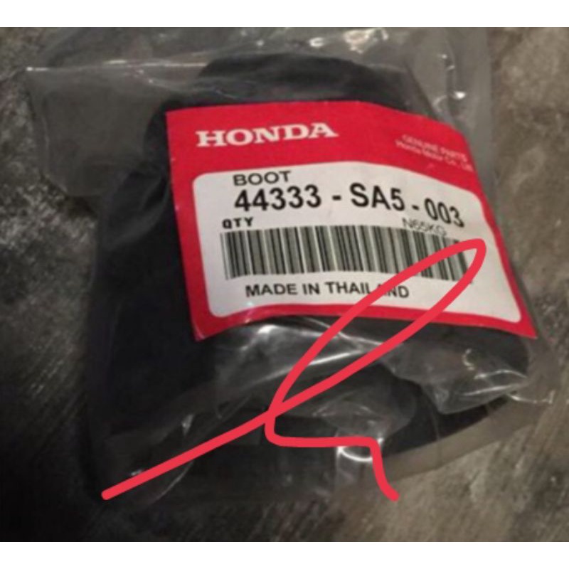 Karet Boot CV Joint Luar Grand Civic LX Genio