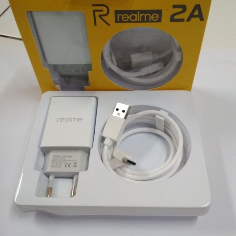 Charger Realme Type C 2A original fast charging casan realme type c