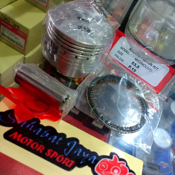 MANTAPPP Seher Piston CLD Mio Nouvo 53.5 54 54.5 55 Pin 15