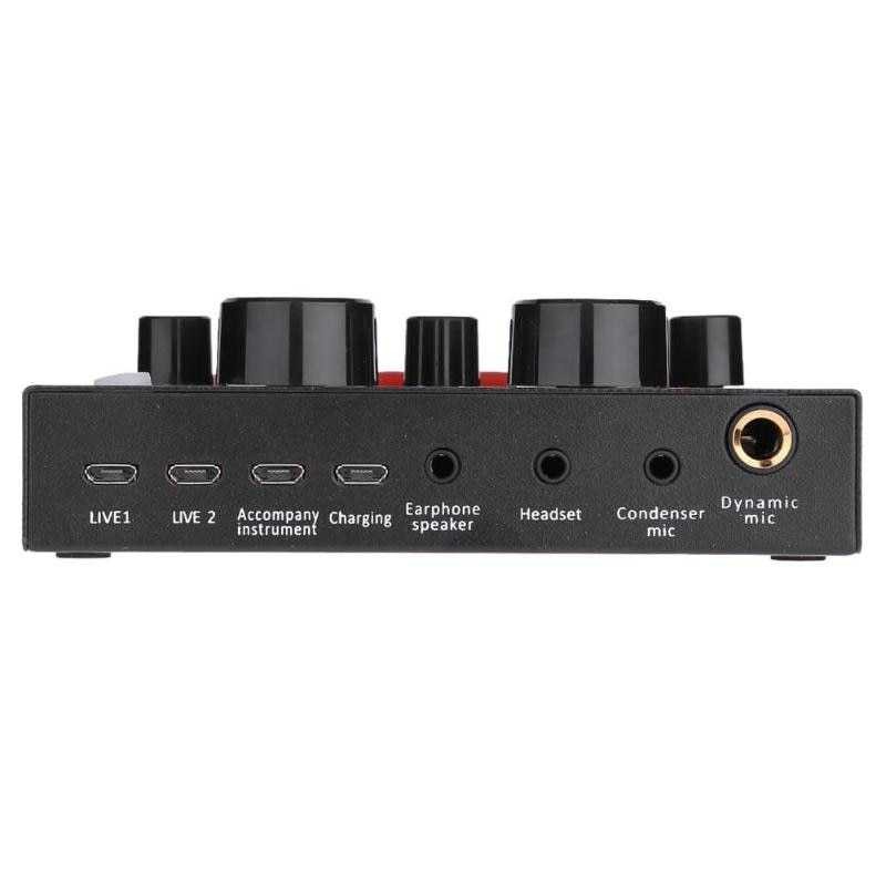 Soundcard USB Live Broadcast Microphone Headset Audio Sound Card External Henset Suara Bagus Jernih