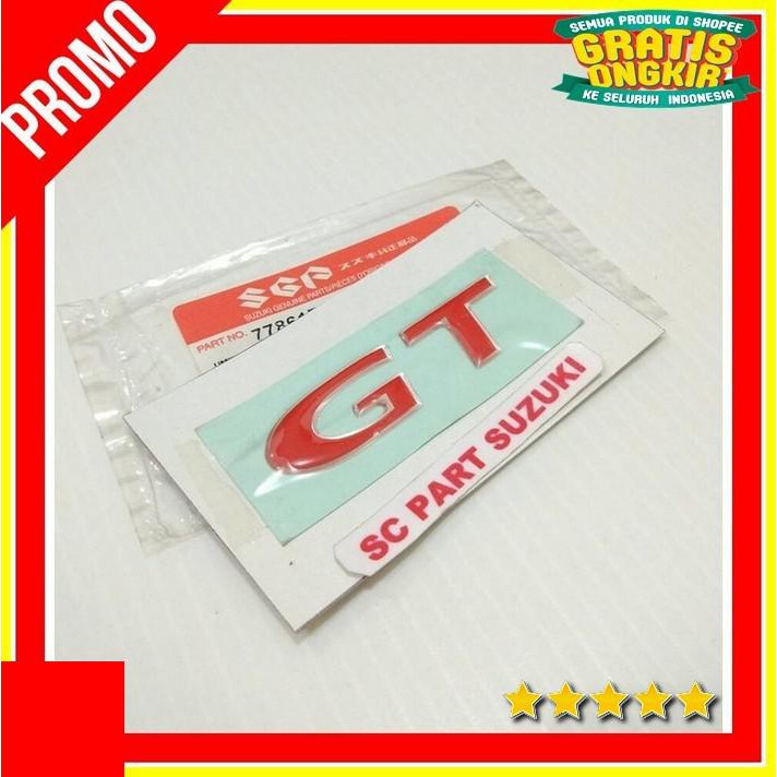 EXCLUSIVE EMBLEM LOGO SUZUKI SWIFT GT. TERLARIS