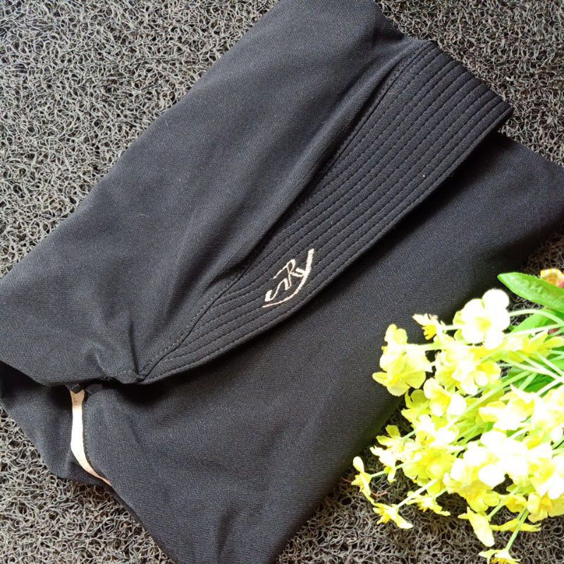 061 ZAYYANA ORI AREY HIJAB || JILBAB INSTAN KERUDUNG-Hitam