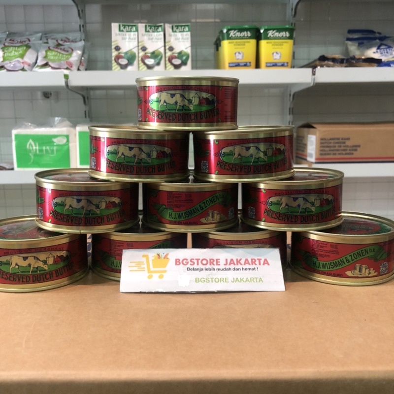 

Wijsman Butter / Mentega Wisman Wysman 200 gr