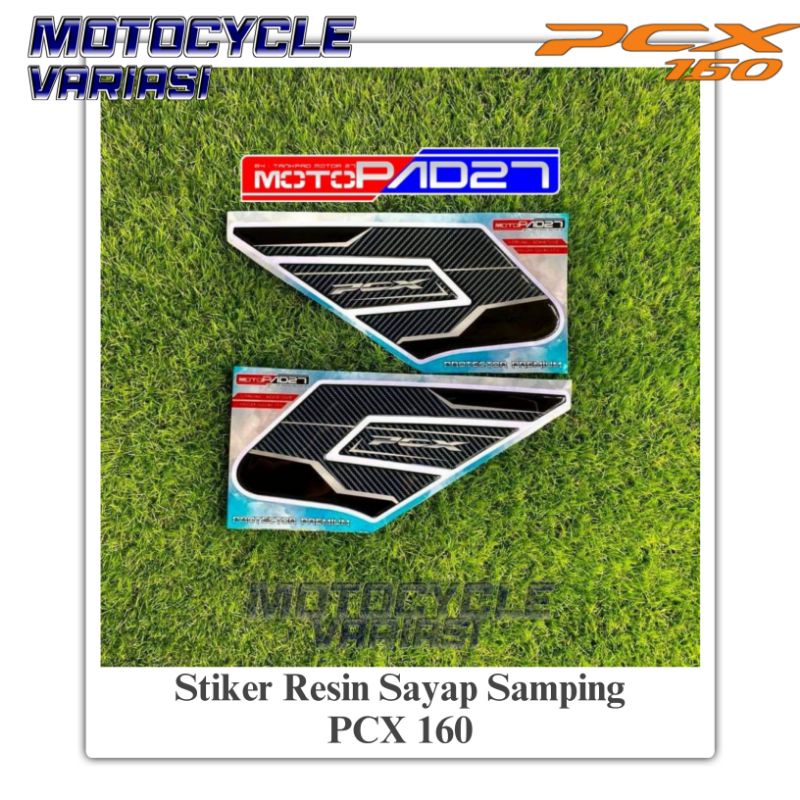 Stiker PCX 160 Stiker Sayap PCX 160 Stiker Body Samping PCX 160 Resin Premium