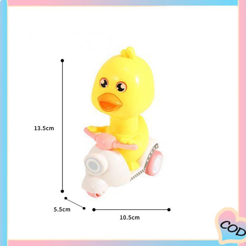 COD❤️ Baby toy pressing little yellow duck-A.one