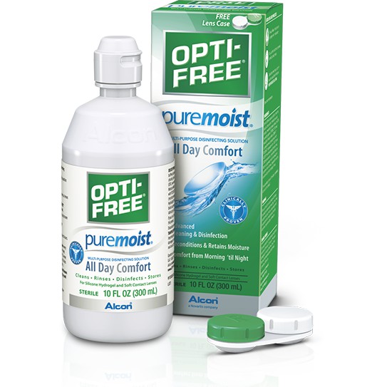 Eyelovin Opti Free Puremoist Solution 300ml Shopee Indonesia