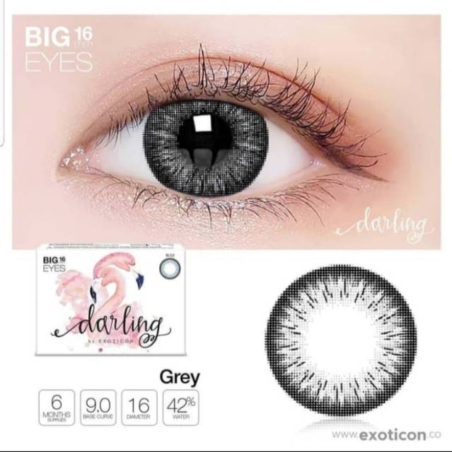 [ Normal ] HARGA PROMO : SOFTLENS DARLING 16MM