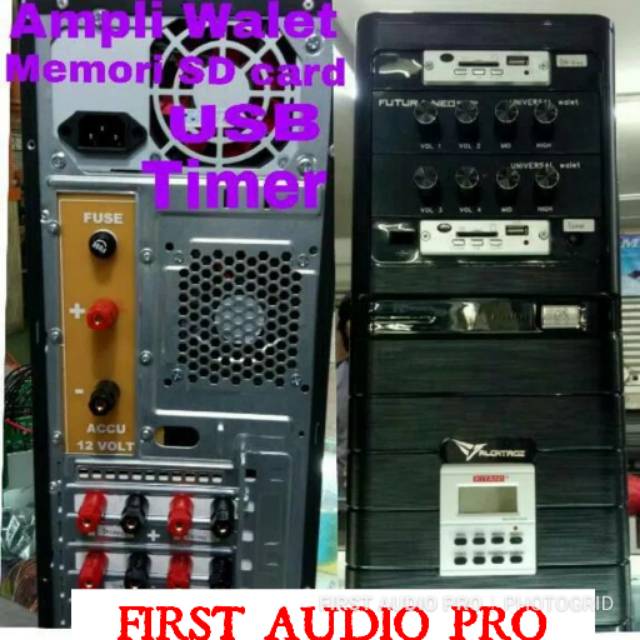 AMPLI WALET CPU 4 CHANEL + TIMER