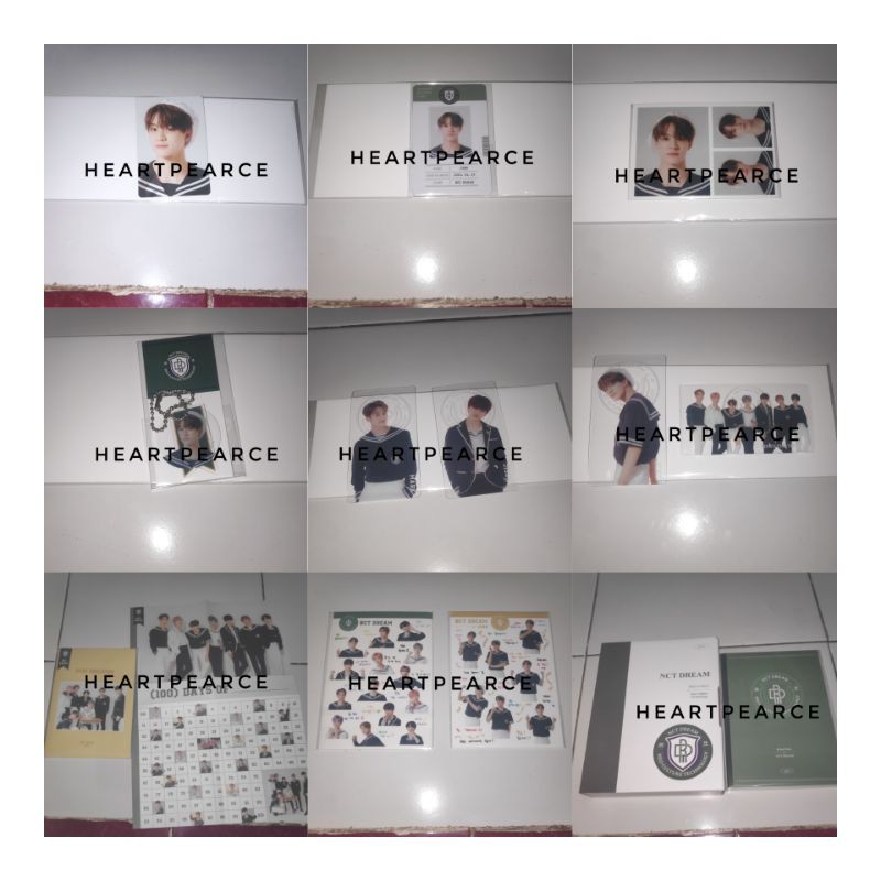 Sharing NCT Dream Back To School Kit 2021 Jeno Version