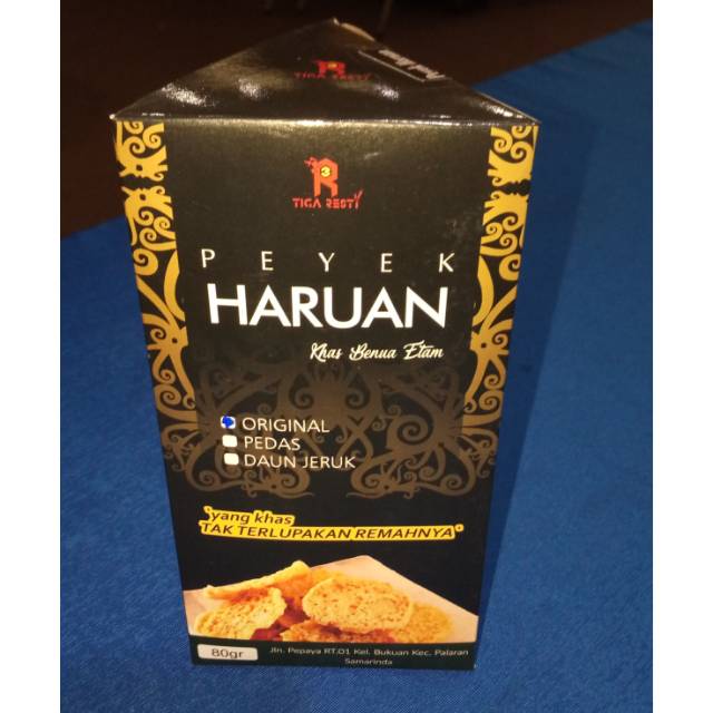 

Peyek Haruan Khas Benua Etam