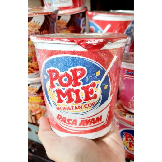 Pop mie Cup 72 gram / Sedaap Mie Cup 80 gr