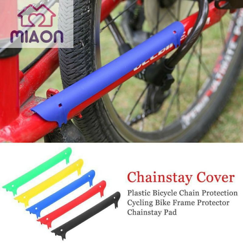 COVER FRAME PELINDUNG RANTAI SEPEDA LIPAT MTB GUNUNG ROADBIKE MURAH PLASTIK CHAIN PROTECTOR BIKE