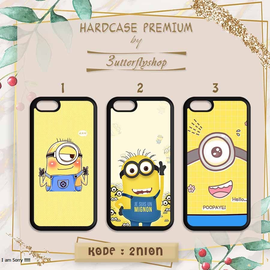 [HARDCASE] Minion Yelow casing case Oppo Vivo Realme Redmi Xiaomi Samsung Iphone