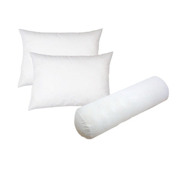 PULAZ - Paket Bantal Tidur Kepala & Guling Silikon Set 100% Grade A (1Bantal Tidur + 1 Guling)