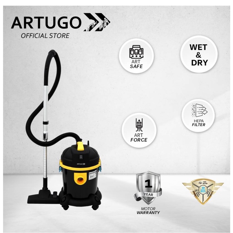 Wet And Dry Vacuum Cleaner Artugo AV 20 A / Vacuum Artugo AV20A AV20