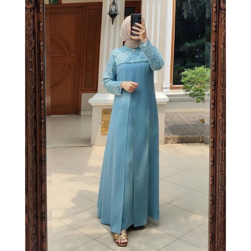 Terbaaru Gamis Lebaran/ REALPICT GAMIS PAYET PREMIUM / GAMIS ATHAYA DRESS / GAMIS IMPORT / GAMIS PESTA / GAMIS CERUTY