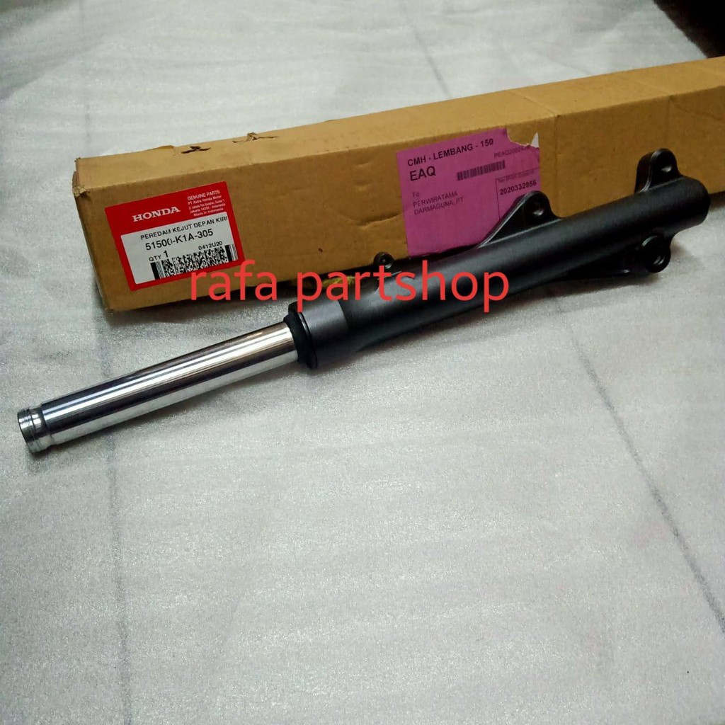 Shock Breaker Depan Kiri Fork Assy L Front BeAT K1A 51500K1A305 ORI AHM