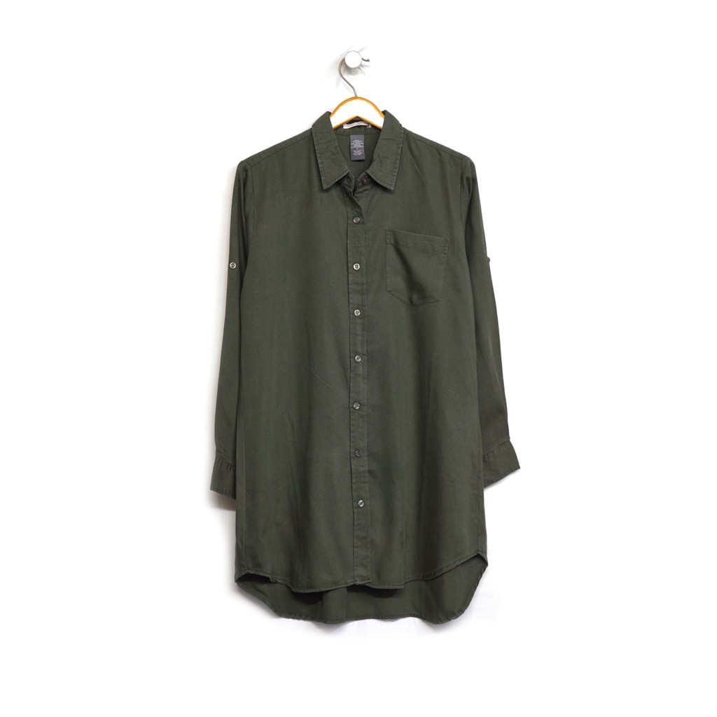Kemeja Tunik Rayon Wanita AT36 Baju Formal Baju Kantor Kemeja Tunik Rayon Wanita AT36 Baju Formal Baju Kantor