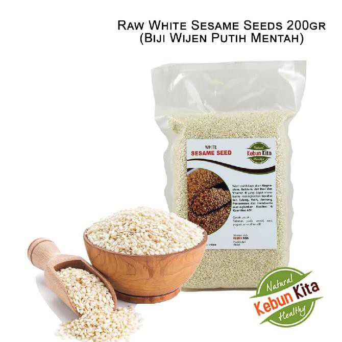 

PROMO ENAK Biji Wijen Putih 200gr ( White Sesame Seeds ) Terlaris