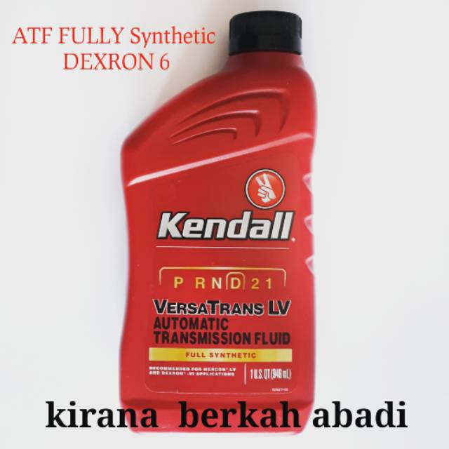 OLI ATF DEXRON 6 KENDALL MVLV 1 L