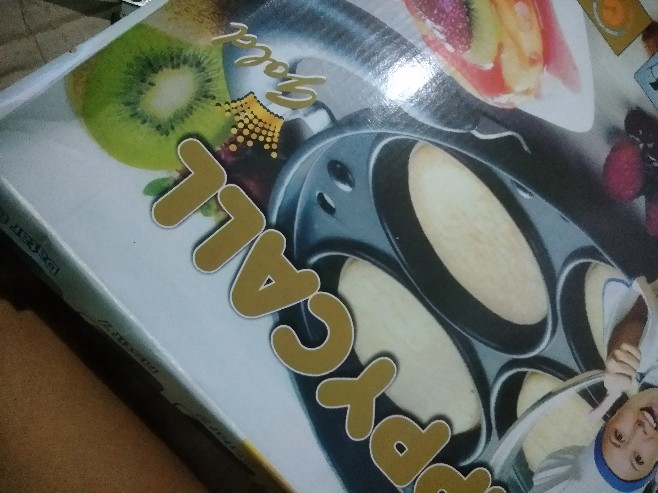 Cetakan Kue Serabi  Apem Lumpur Dorayaki 4 Lubang Cekung