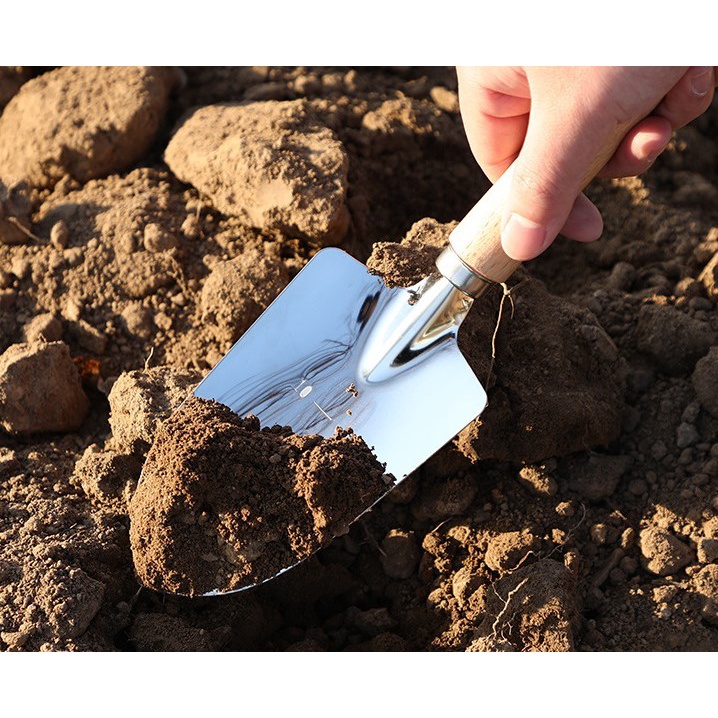 Alat berkebun tanaman sekop / Garden tools tanaman stainless Termurah alat Penanaman