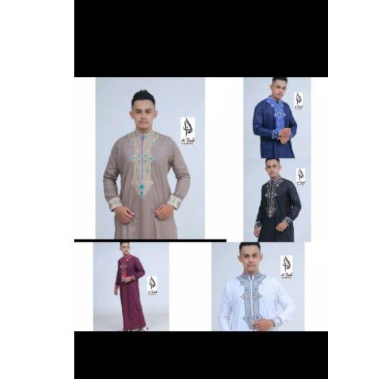 Jubah gamis al faan elegan
