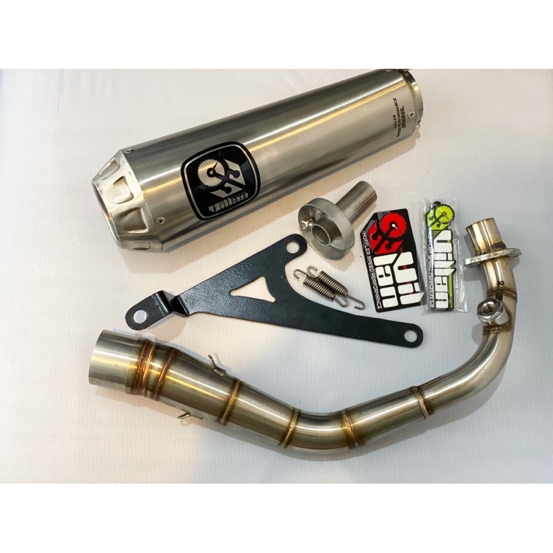 ( ORIGINAL ) KNALPOT VILLAN PRO1 FULL SYSTEM VESPA MATIC