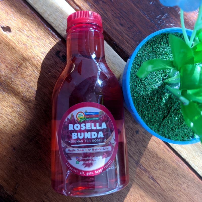 

Sari Rosela/Teh Rosela /(siap minum) Teh Bunga Rosella / minuman herbal rosella tea