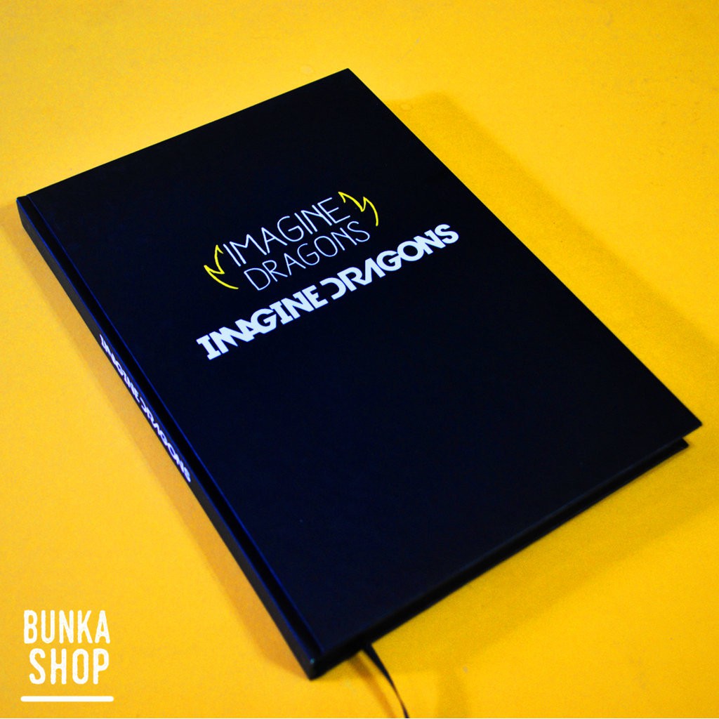 

Note Book Hardcover Musik Band Imagine Dragons Ukuran A5 Jurnal Agenda Planner