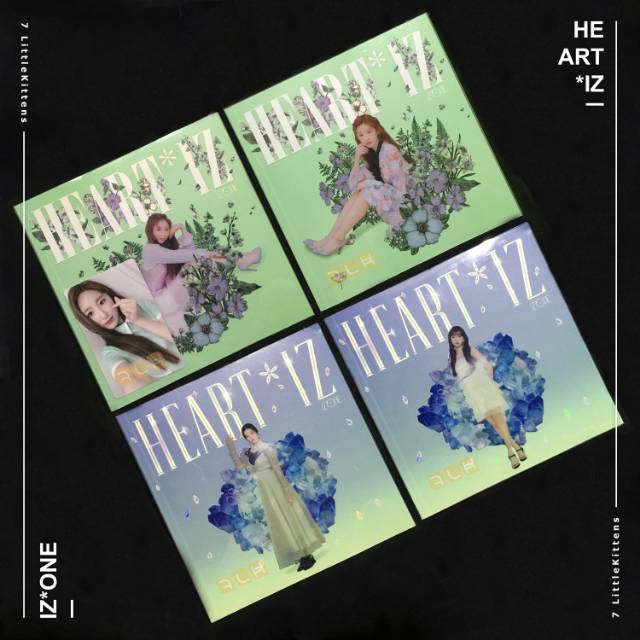 Chaeyeon, Minju, Wonyoung, Yuri Unsealed Official Album Iz*one 'Heart *Iz'
