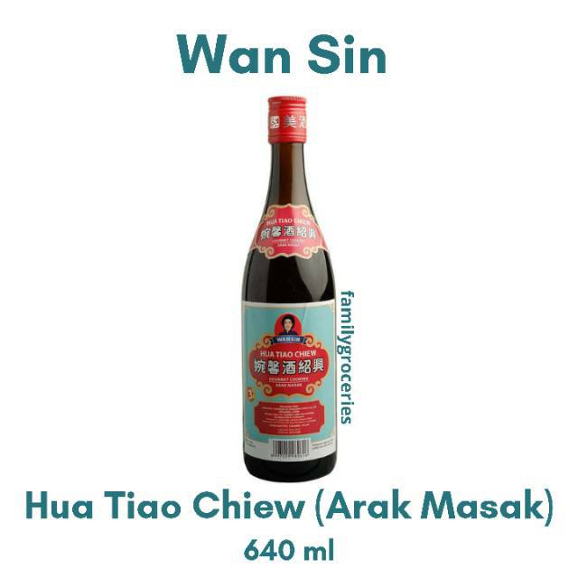 Wan Sin Shao Xing Ciu | Hua Tiao Chiew | Arak Masak 640 ml