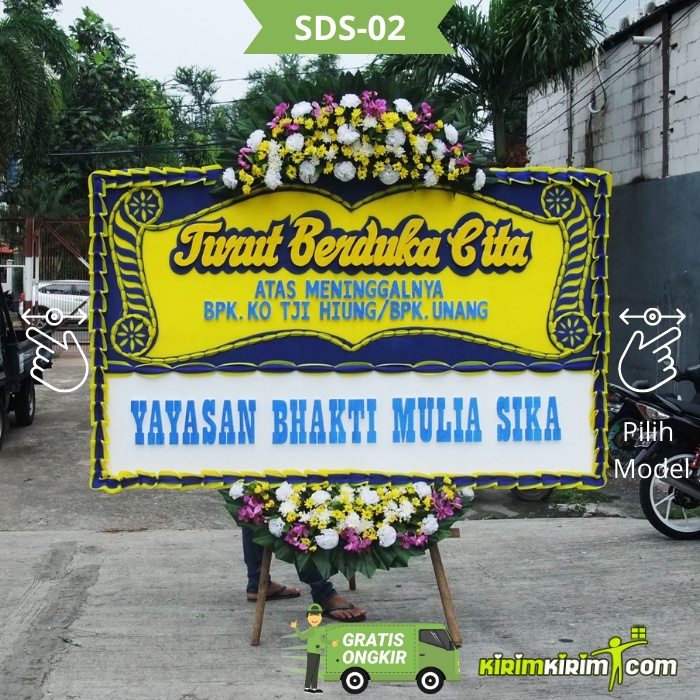 Jual Karangan Bunga Duka Cita - Rangkaian Bunga Papan Ucapan Berduka