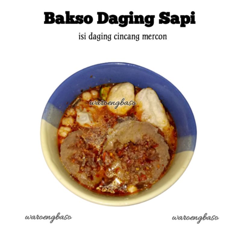 

Baso Mercon instan daging sapi bisa grosir dan ecer