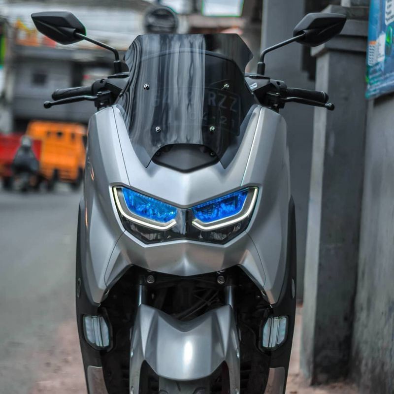 Visor Yamaha Nmax Old 2014 - 2019 Windshield Nmax New 2020 - 2022 Model Ochito 40 Cm Variasi Aksesor