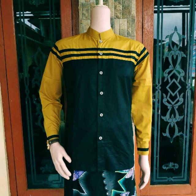 Kemeja Muslim | Koko | Koko Pria | Koko Keren Kombinasi