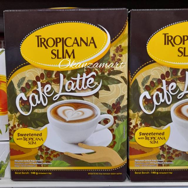 

Tropicana Slim Sweetened Cofelatte 10x14gr