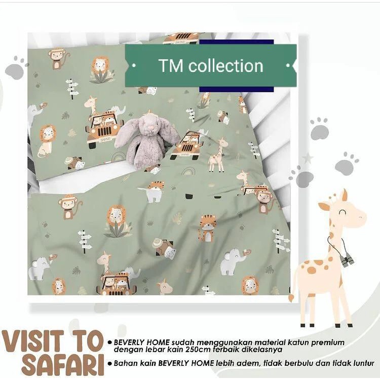 BY BEVERLY SPREI MOTIF ANAK LUCU BAHAN NYAMAN