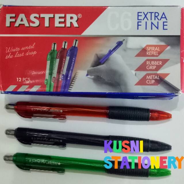 

Bolpen Faster C6