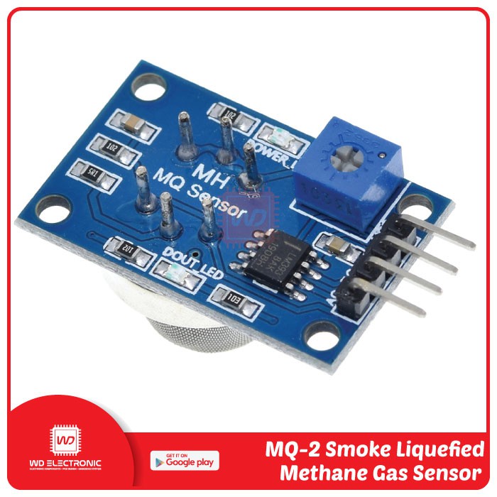 MQ2 MQ-2 Smoke LPG Butane Hydrogen Gas Sensor Detector Module