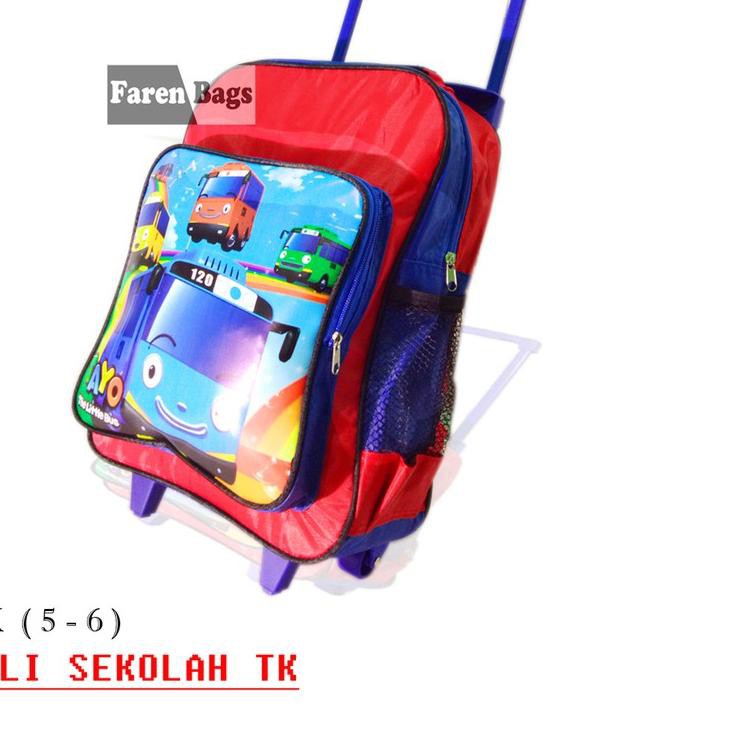 Tas Dorong Troli PAUD TK Tas Roda Anak Laki laki karakter Tas Dorong Troli PAUD TK Tas Roda Anak Laki laki karakter