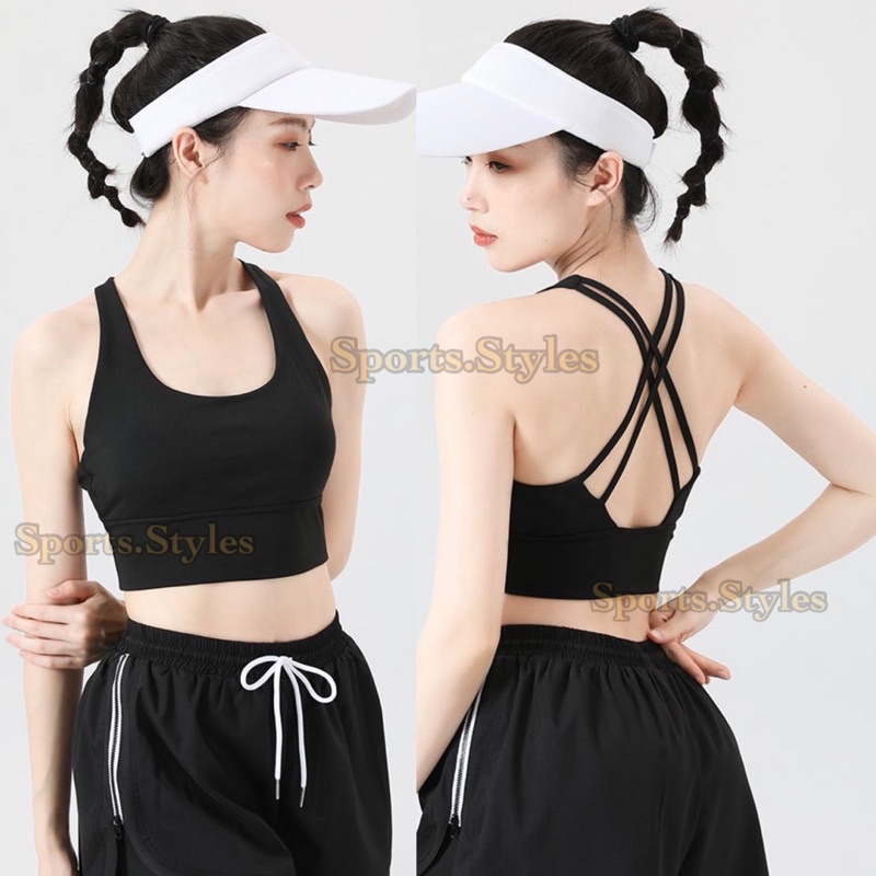 Sports.Styles.id Sport bra wanita Silang tali 2.0 olahraga fitnes yoga zumba