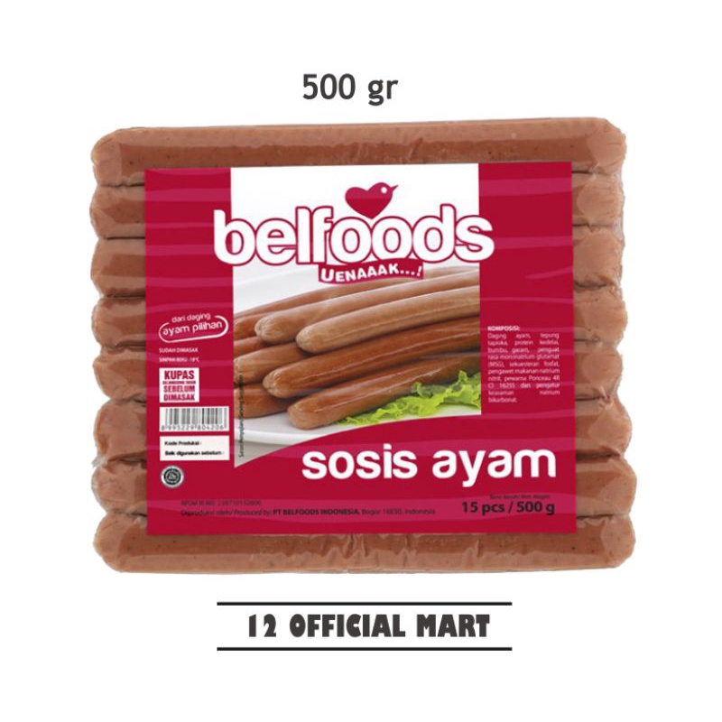 Jual Belfoods Sosis Ayam 500gr | Shopee Indonesia