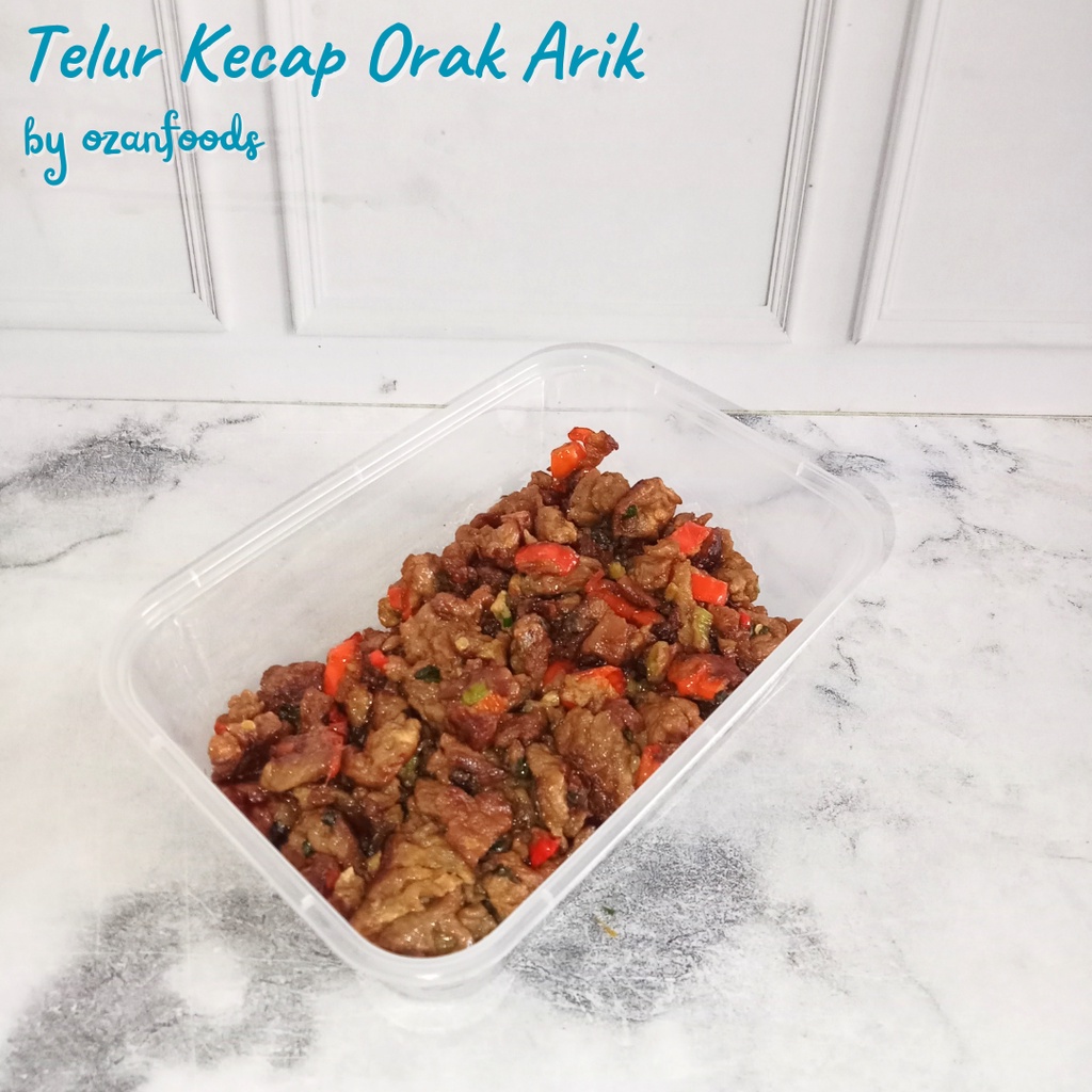 

Telur Kecap Orak Arik