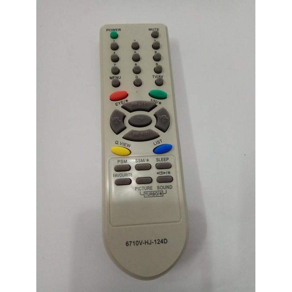 Remote Remot TV Televisi Tabung LG 124 D perkakas