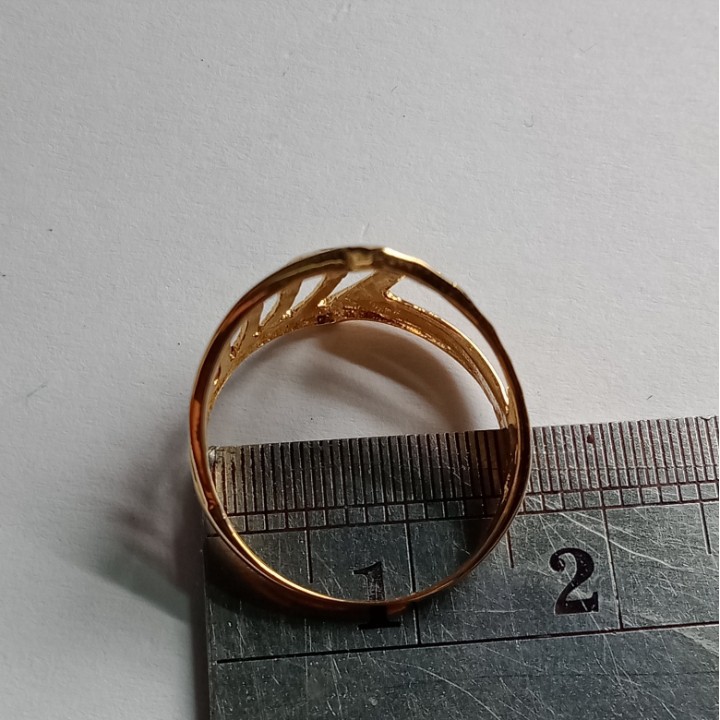 Cincin Emas 17K - 2 gr Kadar 750 - 590