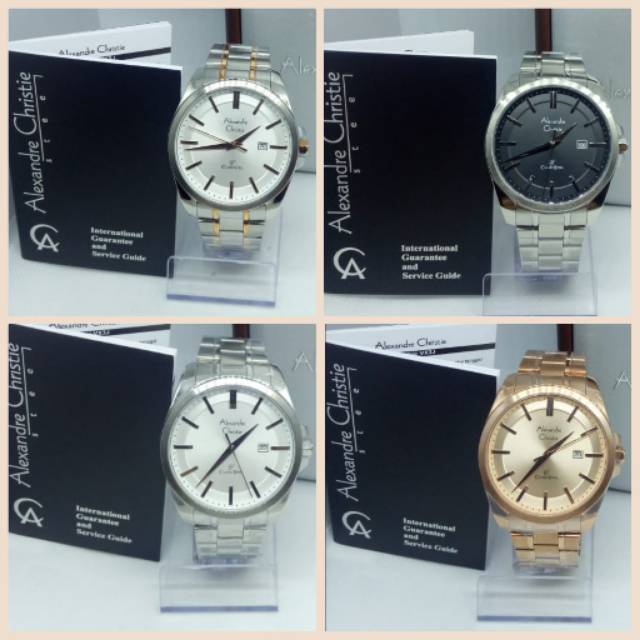 JAM TANGAN PRIA ALEXANDRE  CHRISTIE AC8404MD ORI