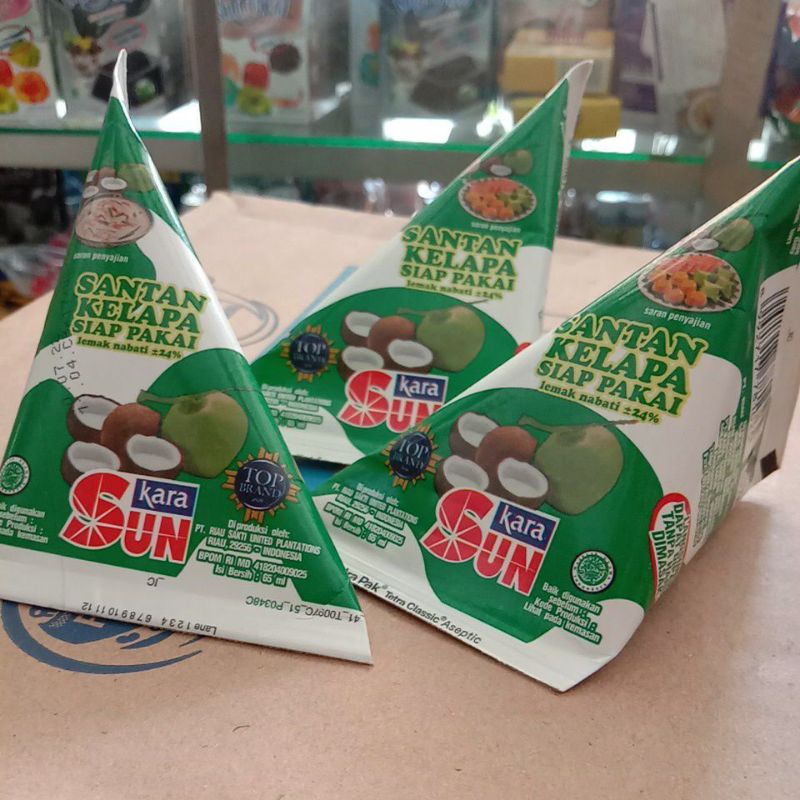 

santan kelapa MEREK KARA SUN 65 ml