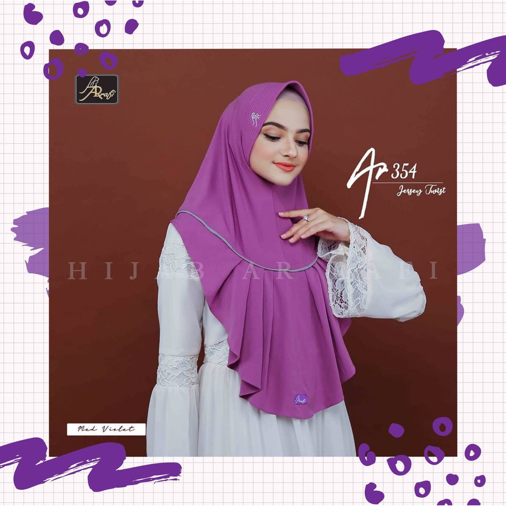 HIJAB ARRAFI AR 354 || HIJAB JILBAB INSTAN || HIJAB JILBAB SYARI