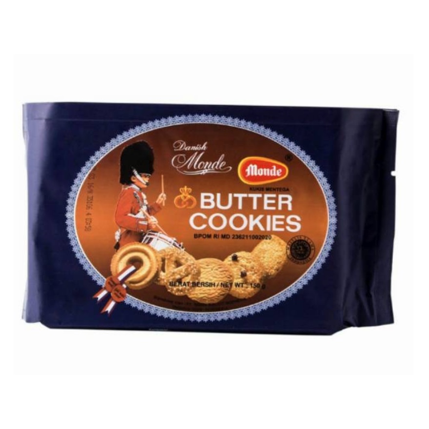 

Monde Butter Cookies Isi 150 gram